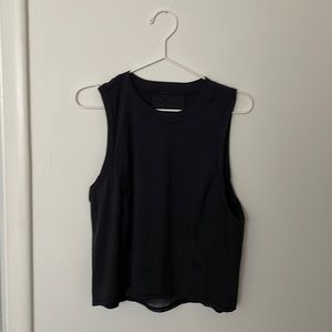 Lululemon cropped racer back tank